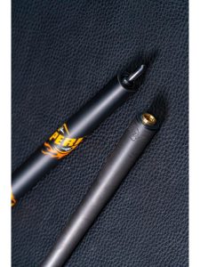 a close-up of a pen